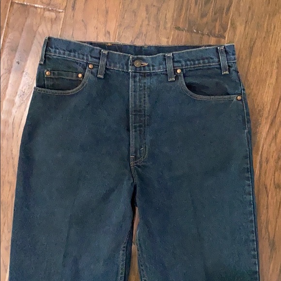 Vintage Levi's 540 Relaxed Fit Orange Tab 36x32 - Picture 4 of 6